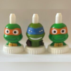 TMNT good 2 grips toppers teenage mutant ninja turtles 3 total bundle